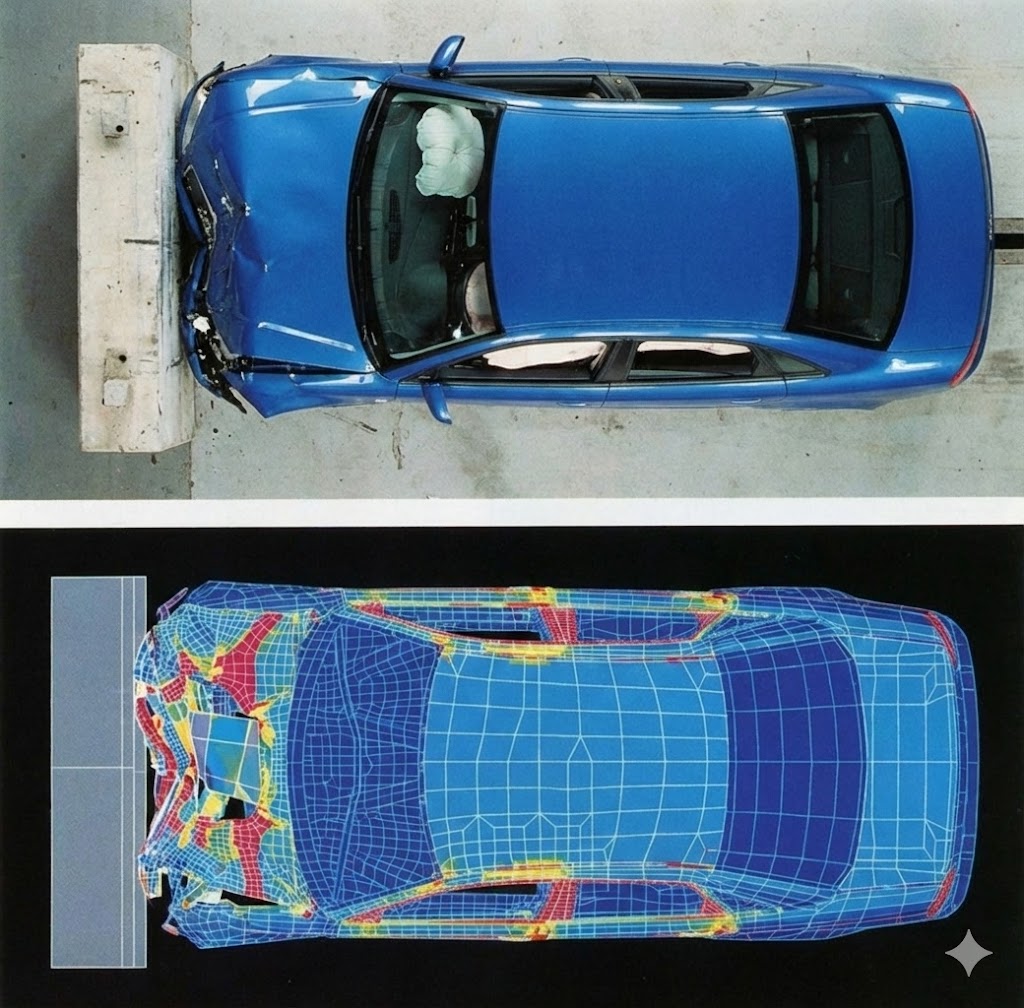 Automotive and EV Engineering - Battery Thermal Management, Crashworthiness, NVH Analysis